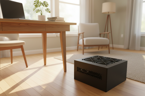 StealthMiner in modern home setting